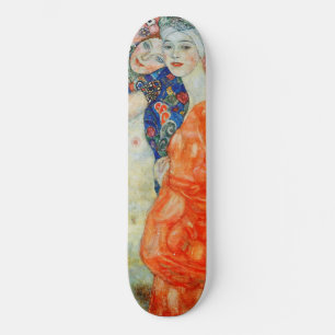 Gustav Klimt - Women Friends Mini Skateboard Bräda 18,5 Cm