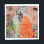Gustav Klimt - Women Friends Pappersservett<br><div class="desc">Women Friends - Gustav Klimt,  Oil on Canvas,  1916-17 (destruerad 1945)</div>
