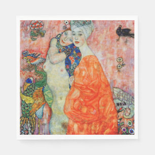 Gustav Klimt - Women Friends Pappersservett