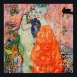 Gustav Klimt - Women Friends Poster<br><div class="desc">Women Friends - Gustav Klimt,  Oil on Canvas,  1916-17 (destruerad 1945)</div>