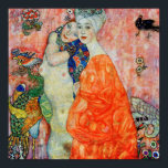 Gustav Klimt - Women Friends Poster<br><div class="desc">Women Friends - Gustav Klimt,  Oil on Canvas,  1916-17 (destruerad 1945)</div>