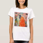 Gustav Klimt - Women Friends T Shirt<br><div class="desc">Women Friends - Gustav Klimt,  Oil on Canvas,  1916-17 (destruerad 1945)</div>