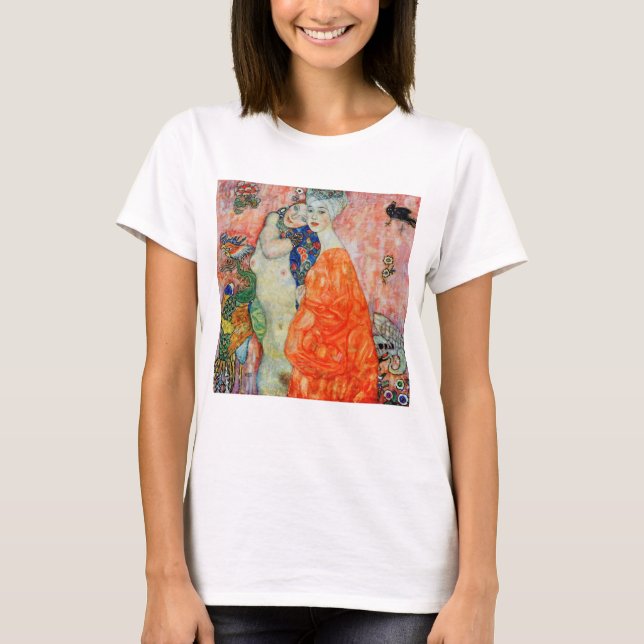 Gustav Klimt - Women Friends T Shirt (Framsida)