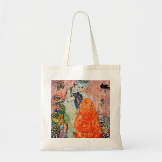 Gustav Klimt - Women Friends Tygkasse (Framsidan)