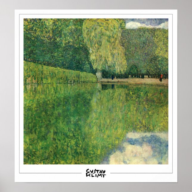 Gustav Klimt Zedign Art Poster #288 (Framsidan)