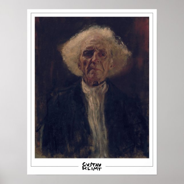 Gustav Klimt Zedign Art Poster #333 (Framsidan)