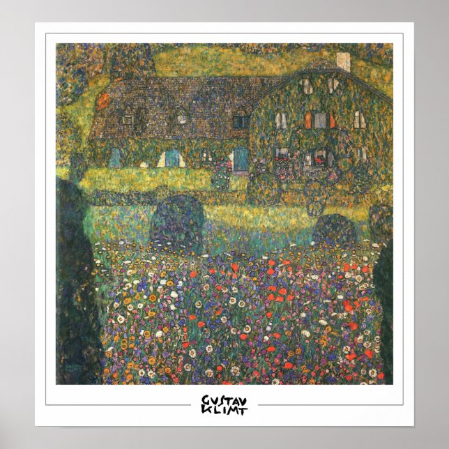 Gustav Klimt Zedign Art Poster #477 (Framsidan)