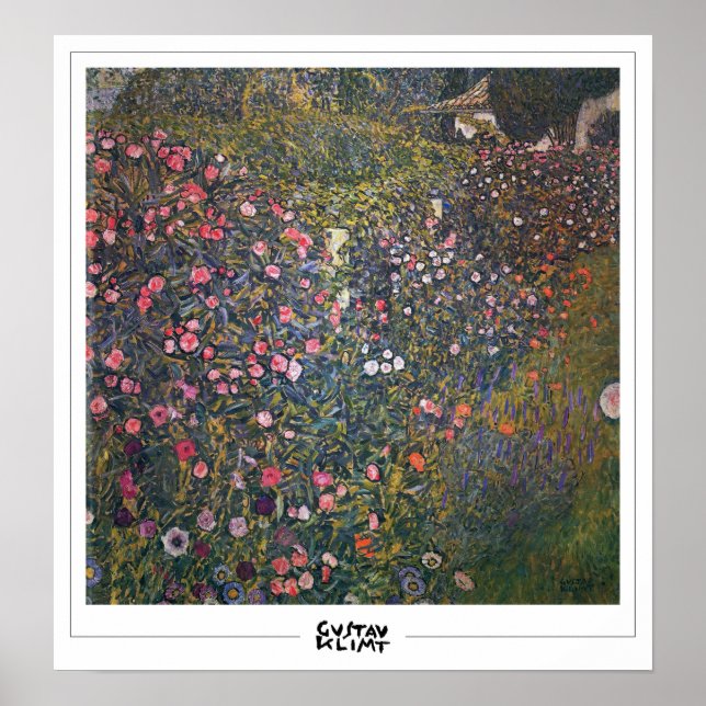 Gustav Klimt Zedign Art Poster #508 (Framsidan)