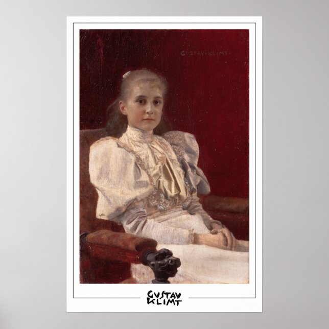 Gustav Klimt Zedign Art Poster #521 (Framsidan)