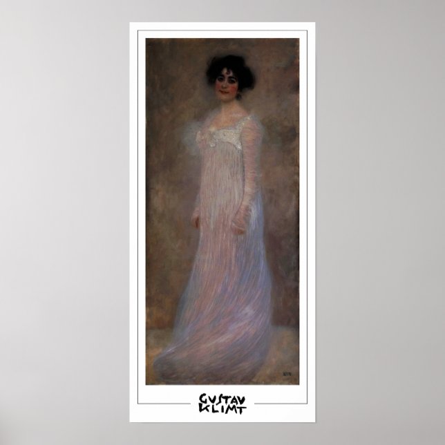 Gustav Klimt Zedign Art Poster #532 (Framsidan)