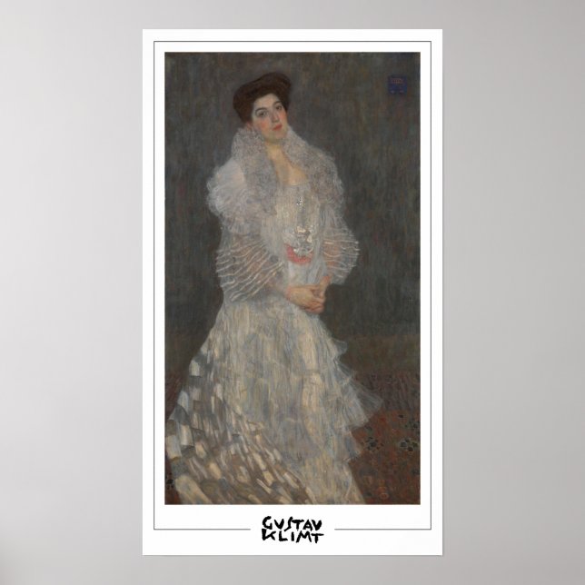 Gustav Klimt Zedign Art Poster #553 (Framsidan)