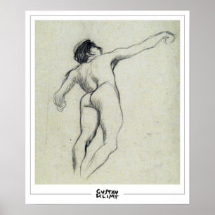 Gustav Klimt Zedign Konstaffisch #153 Poster