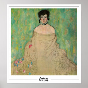 Gustav Klimt Zedign Konstaffisch #186 Poster