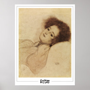 Gustav Klimt Zedign Konstaffisch #296 Poster