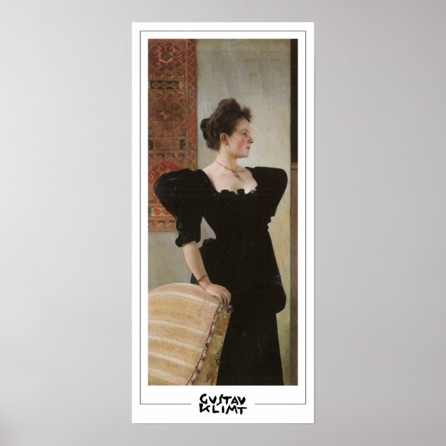 Gustav Klimt Zedign konstaffisch #372 Poster (Framsidan)
