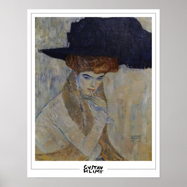 Gustav Klimt Zedign Konstaffisch #457 Poster (Framsidan)
