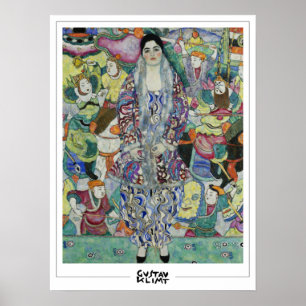 Gustav Klimt Zedign Konstaffisch #85 Poster
