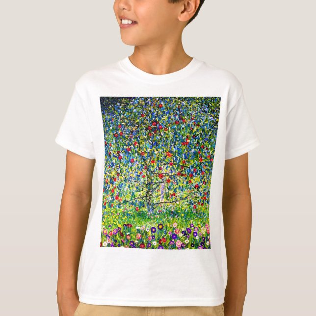 Gustav Klimts äppelträd T Shirt (Framsida)