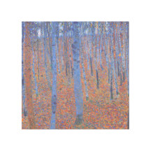 Gustav Klimts Beech Grove I berömd-målning