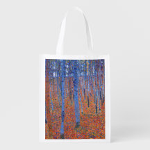 Gustav Klimts Beech Grove I berömd-målning