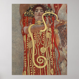 Gustav Klimts berömd. Poster