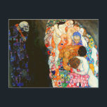 Gustav Klimts Död- och Lifmålning. Vykort<br><div class="desc">Gustav Klimts Död- och Lifmålning. Vykort.</div>