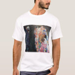 Gustav Klimts död och liv (1910-1915) berömd T Shirt<br><div class="desc">Gustav Klimts död och liv (1910-1915) berömd-målning. 

gustav Klimt,  klimt,  art nouveau,  kyss,  guld,  symbolism,  vintage,  klimt freyas tårar,  klimt livets träd,  kärlek,  bra,  kyss,  konst,  konst,  mästerverk,  blommor,  konst,  mästare,  mästare,  konstmästare,  vackra,  blommigt,  älskare,  golden,  trädgård,  färgerska,  romantiska,  romantiska...  romantik,  porträtt,  berömd</div>