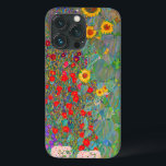 Gustav Klimts Farm Garden med solblommor<br><div class="desc">Gustav Klimts Farm Garden med Sunblommor iPhone 13 Pro Fodral.</div>