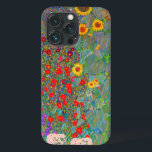 Gustav Klimts Farm Garden med solblommor<br><div class="desc">Gustav Klimts Farm Garden med Sunblommor iPhone 13 Pro Fodral.</div>