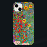 Gustav Klimts Farm Garden med solblommor<br><div class="desc">Gustav Klimts Farm Garden med solblommor Fodral-Mate iPhone 14 Plus Fodral.</div>