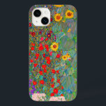 Gustav Klimts Farm Garden med solblommor<br><div class="desc">Gustav Klimts Farm Garden med solblommor Fodral-Mate iPhone 14 Plus Fodral.</div>