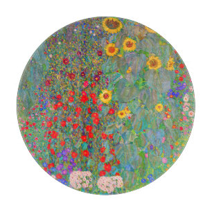 Gustav Klimts Farm Garden med solblommor