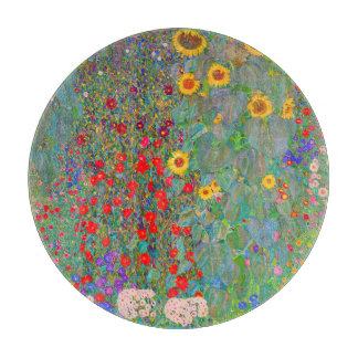 Gustav Klimts Farm Garden med solblommor
