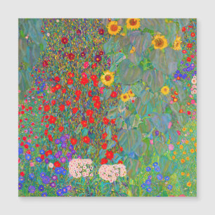Gustav Klimts Farm Garden med solblommor