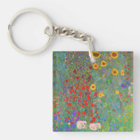 Gustav Klimts Farm Garden med solblommor
