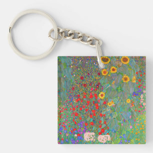 Gustav Klimts Farm Garden med solblommor