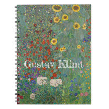 Gustav Klimts Farm Garden med solblommor