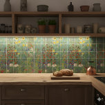 Gustav Klimts Farm Garden med solblommor Kakelplatta<br><div class="desc">För in den tidlösa skönheten hos Gustav Klimts "Farm Garden med solblommor" i ditt hem med den här fantastiska keramiska plattan. Den här ikonmålningen är digitalt förbättrad för att fånga upp alla vibrerande detaljer och utstrålar värme och fridhet. Föreställ dig den glädje och inspiration som kommer från att visa ett...</div>