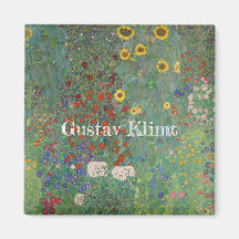 Gustav Klimts Farm Garden med solblommor
