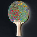 Gustav Klimts Farm Garden med solblommor Pingisracket<br><div class="desc">Gustav Klimts Farm Garden med solblommor Ping Pong Paddle.</div>