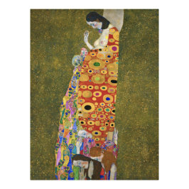 Gustav Klimts Hope II (1907-1908) Fototryck