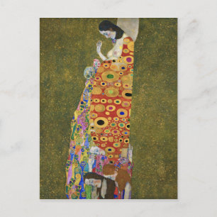 Gustav Klimts Hope II (1907-1908) Helg Vykort