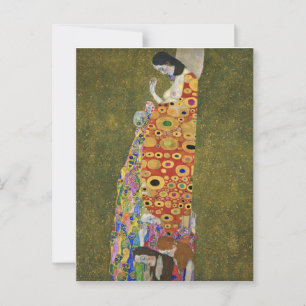 Gustav Klimts Hope II (1907–1908) Vykort