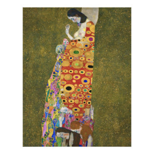 Gustav Klimts Hope II-berömd (1907-1908) Fototryck