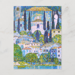Gustav Klimts Kirche i Cassone-målning Vykort