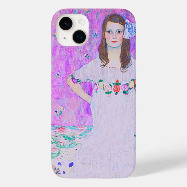 Gustav Klimts Mäda Primavesi-målning (Baksida)