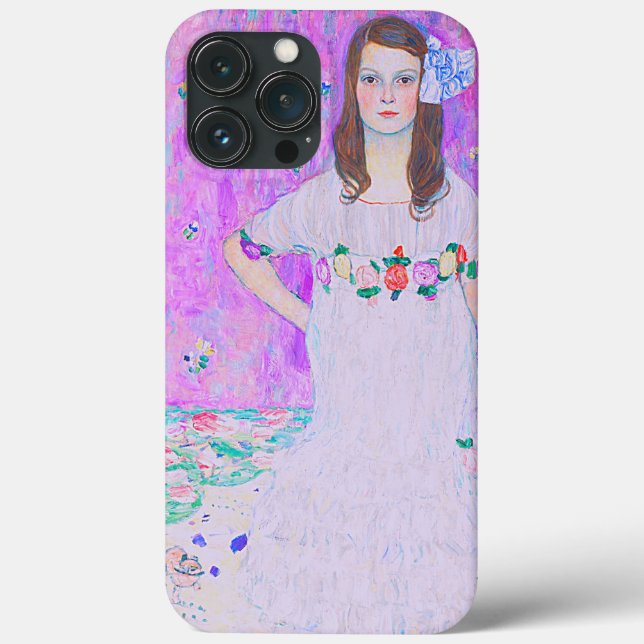 Gustav Klimts Mäda Primavesi-målning (Baksida)