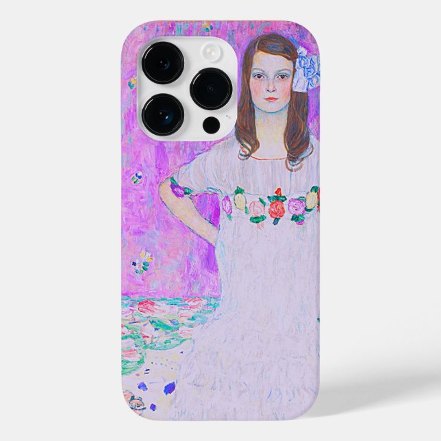 Gustav Klimts Mäda Primavesi-målning (Baksida)