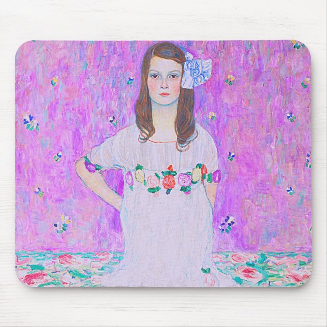 Gustav Klimts Mäda Primavesi-målning Musmatta (Framsidan)