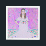 Gustav Klimts Mäda Primavesi-målning Pappersservett<br><div class="desc">Gustav Klimts Mäda Primavesi målar Napkins.</div>